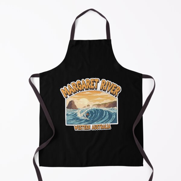Item preview, Margaret River Pro: A Vibrant 1970s Retro Surf Poster designed and sold by Digital Dreams Arts.