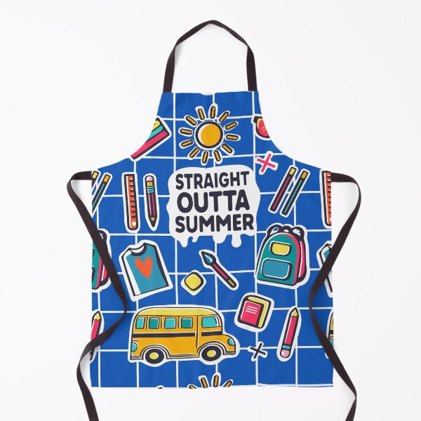 Item preview, Back to School Party School Supplies Hand Drawn Pattern designed and sold by sofiartmedia.