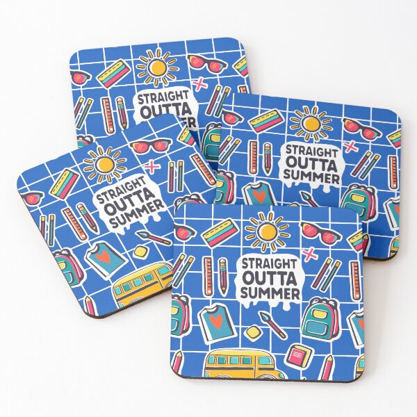 Item preview, Back to School Party School Supplies Hand Drawn Pattern designed and sold by sofiartmedia.