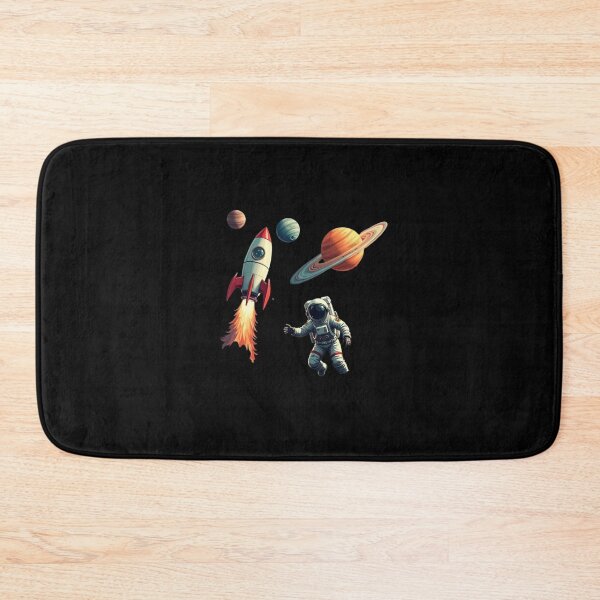 Item preview, Astronaut and Rocket  for Boys Who Dream Big designed and sold by marianna cotaru.