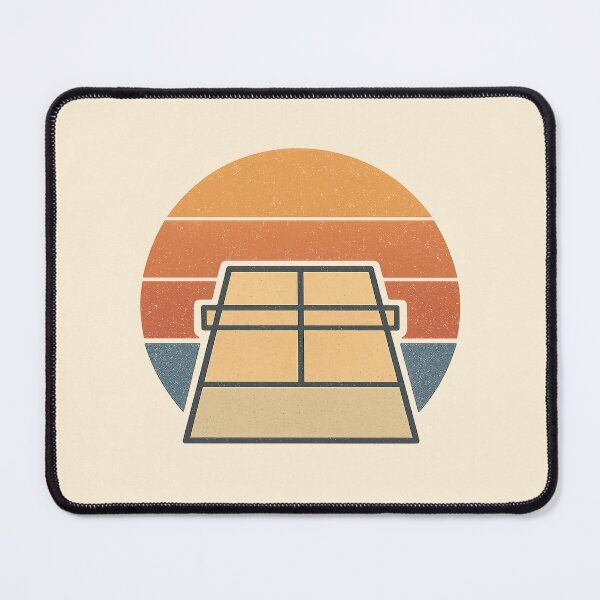 Item preview, Retro Pickleball Court – Vintage Sunset Design designed and sold by Bratak.