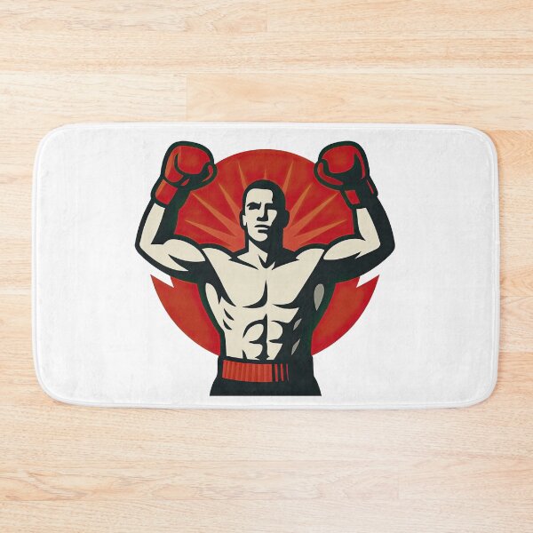 Item preview, Boxing Champion Motivational Artwork Logo designed and sold by JaelTees.