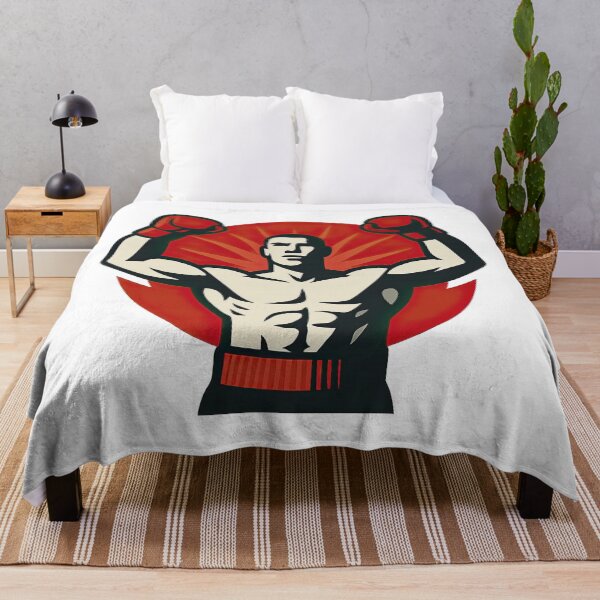 Item preview, Boxing Champion Motivational Artwork Logo designed and sold by JaelTees.
