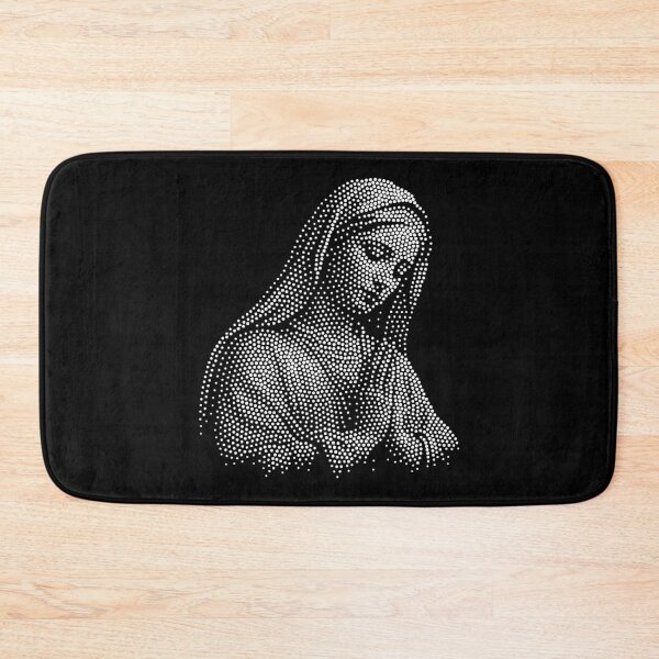 Item preview, Sacred Virgin Mary Stipple Art – Praying Madonna Design 2 designed and sold by artomazo.