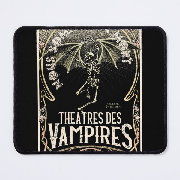 Item preview, Art Nouveau Gothic Winged Skeleton Vintage Design designed and sold by christelbarold.