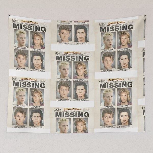 Item preview, Classic 80s Cult Film Inspired Missing Poster designed and sold by christelbarold.