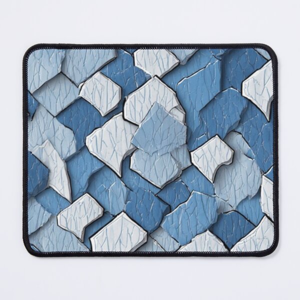 Item preview, Cracked Paint Abstract: Blue Weathered Surface designed and sold by Virtuals1.