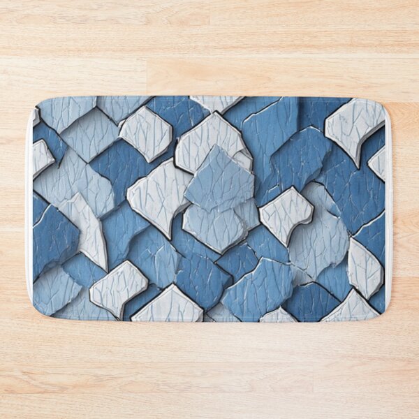 Item preview, Cracked Paint Abstract: Blue Weathered Surface designed and sold by Virtuals1.