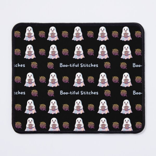Item preview, Boo-tiful Stitches | Cute Ghost Yarn Halloween Pattern designed and sold by Grind-Stitch.