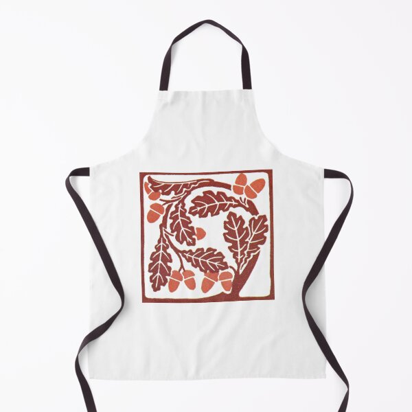 Item preview, Vintage Fall Acorn Square Tile Illustration Stamp designed and sold by HawthorneFlame.