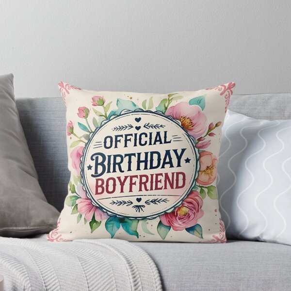 Item preview, Birthday Boyfriend Official Vintage Floral Romantic Gift designed and sold by SynizesisShop.