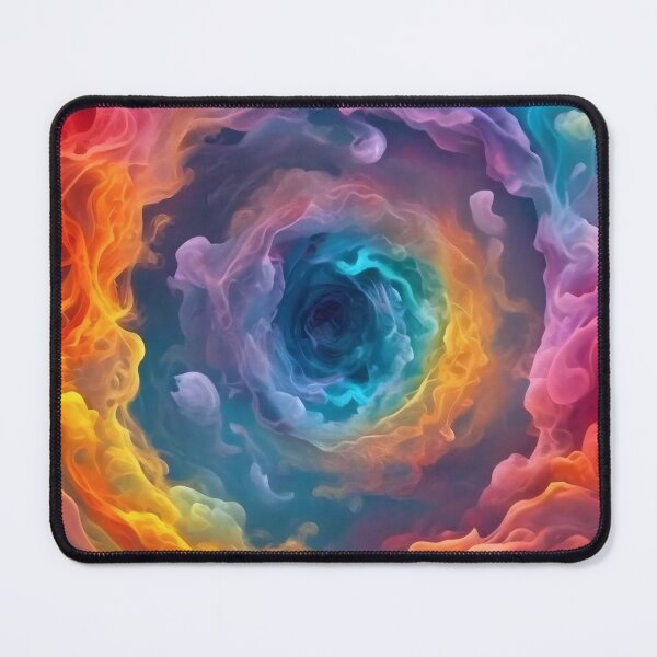 Item preview, Multicolored Rainbow Cloud Smoke Spiral Blackhole designed and sold by Digital-Davinci.