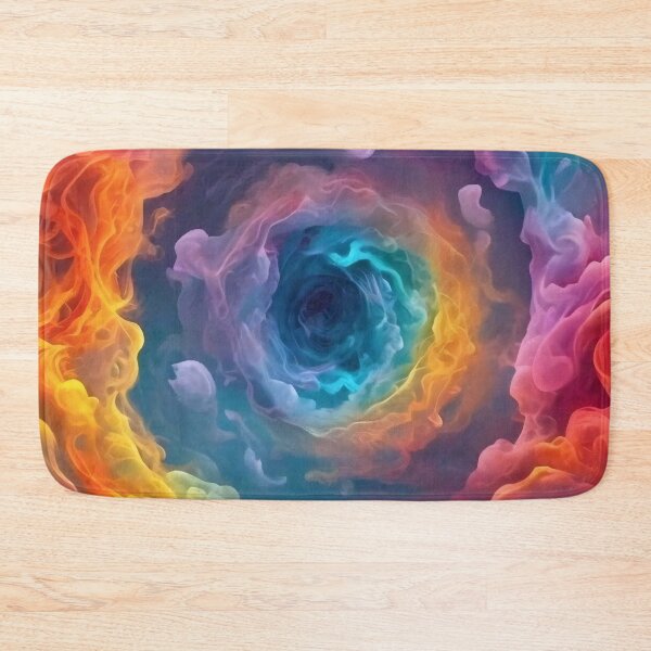 Item preview, Multicolored Rainbow Cloud Smoke Spiral Blackhole designed and sold by Digital-Davinci.