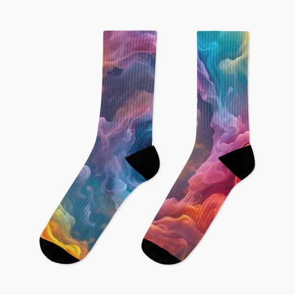 Item preview, Multicolored Rainbow Cloud Smoke Spiral Blackhole designed and sold by Digital-Davinci.