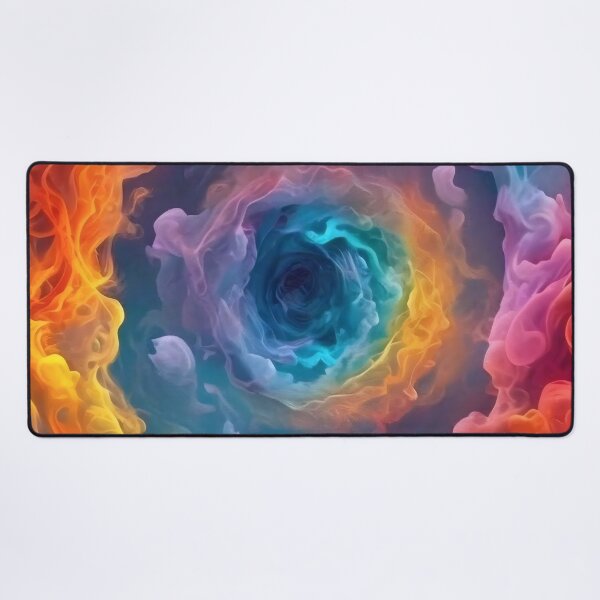 Item preview, Multicolored Rainbow Cloud Smoke Spiral Blackhole designed and sold by Digital-Davinci.