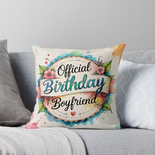 Item preview, Birthday Boyfriend Official Vintage Floral Romantic Gift designed and sold by SynizesisShop.