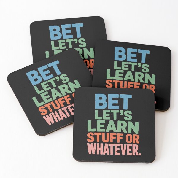 Item preview, Funny Teacher Back To School Let’s Learn Stuff Or Whatever designed and sold by BakeryDozen.