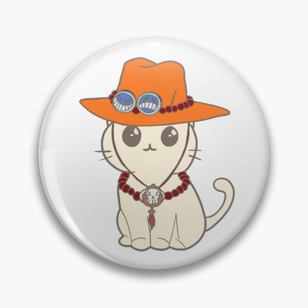 Item preview, Ace OP White Cat designed and sold by jmossdesigns.