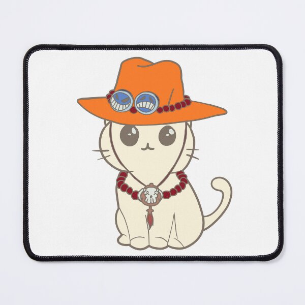 Item preview, Ace OP White Cat designed and sold by jmossdesigns.