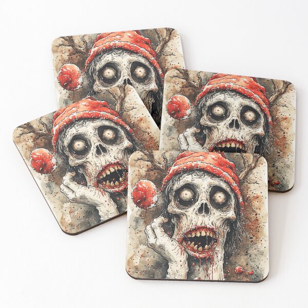 Item preview, Zombie Santa – Creepy Undead Christmas Horror designed and sold by aventi24.