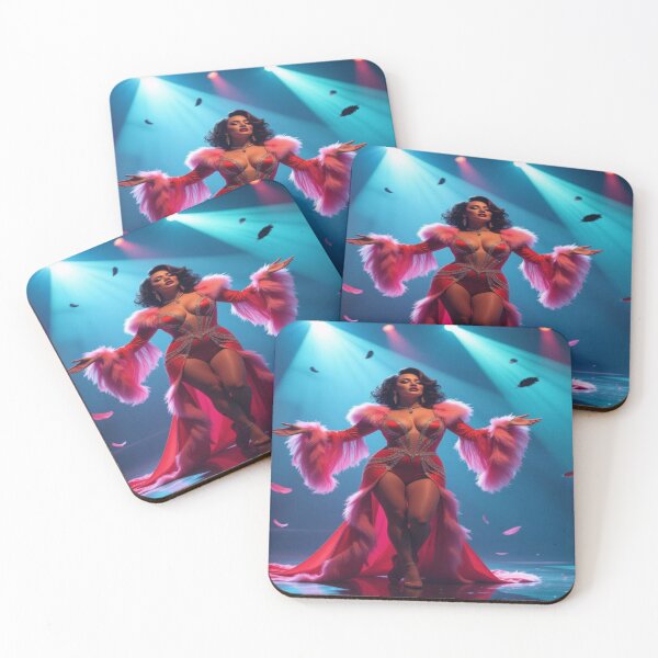 Item preview, Dolled Up Elegance – Glamour, glitter and feather magic in the spotlight of fantasy designed and sold by FotoworldEdel.