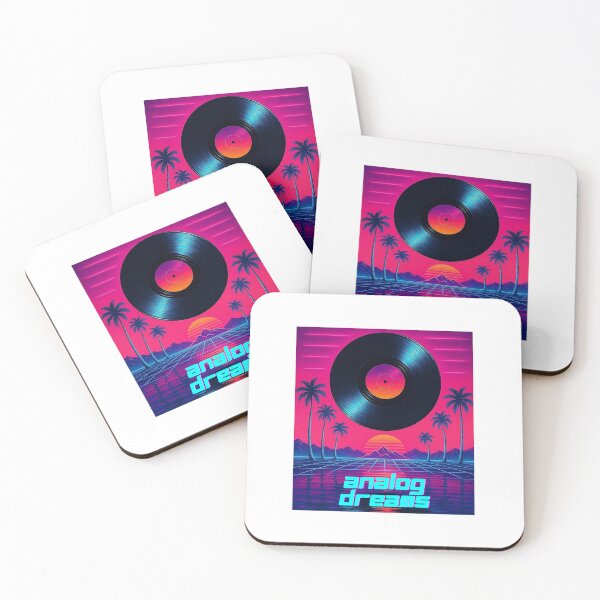 Item preview, Analog Dreams - Vaporwave Vinyl Aesthetic designed and sold by NerdCrafter.