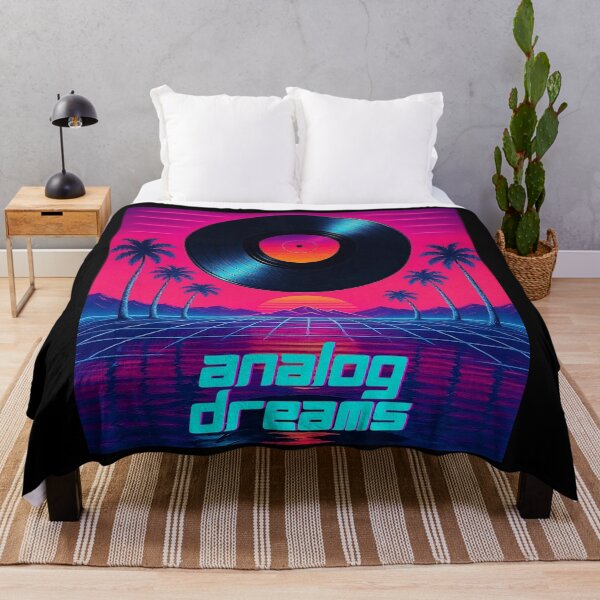 Item preview, Analog Dreams - Vaporwave Vinyl Aesthetic designed and sold by NerdCrafter.