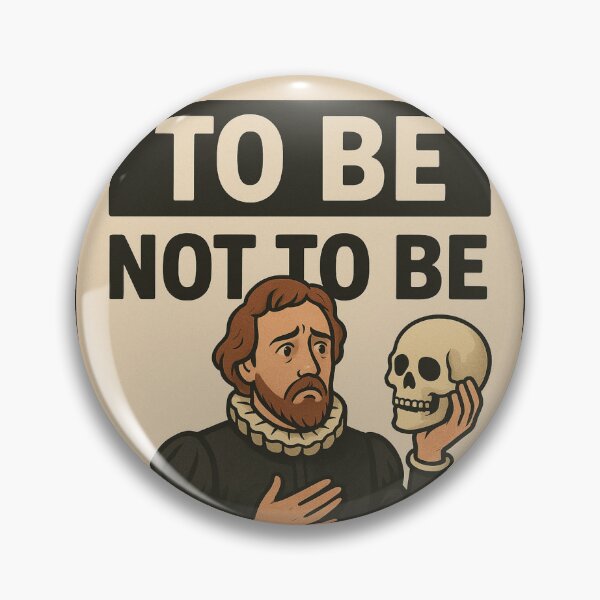 Item preview, To Be, Not To Be – Shakespeare Meme designed and sold by FunMerchOutlet.