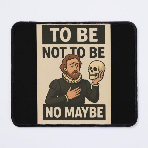 Item preview, To Be, Not To Be – Shakespeare Meme designed and sold by FunMerchOutlet.