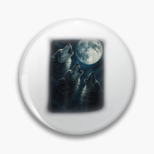 Item preview, Wolf Howling At The Moon Wildlife Wolves Lovers Men Women T-Shirt designed and sold by CcConsultingS.