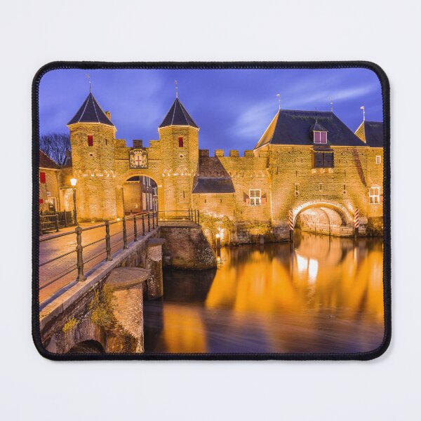 Item preview, Koppelpoort Amersfoort Netherlands Illuminated at night designed and sold by Sonny Vermeer.
