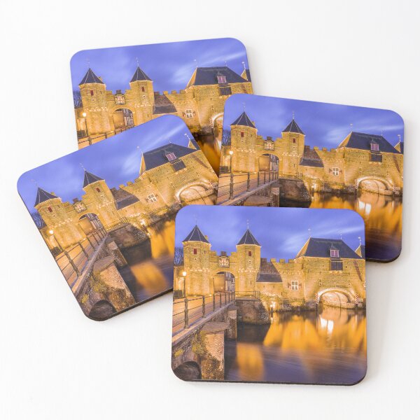 Item preview, Koppelpoort Amersfoort Netherlands Illuminated at night designed and sold by Sonny Vermeer.