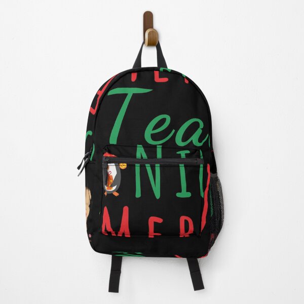 Item preview, Nicest merriest teacher ever funny cute Christmas saying designed and sold by snowry.