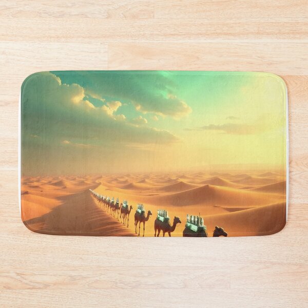 Item preview, Endless Caravan Under the Emerald Sky designed and sold by oanaunciuleanu.