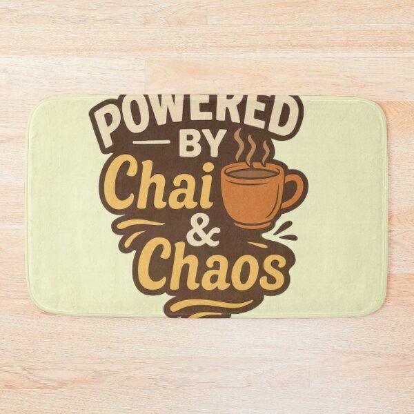 Item preview, Powered by Chai & Chaos – Funny Quote Design for T-Shirts, Mugs & More designed and sold by GrafteesGlow.