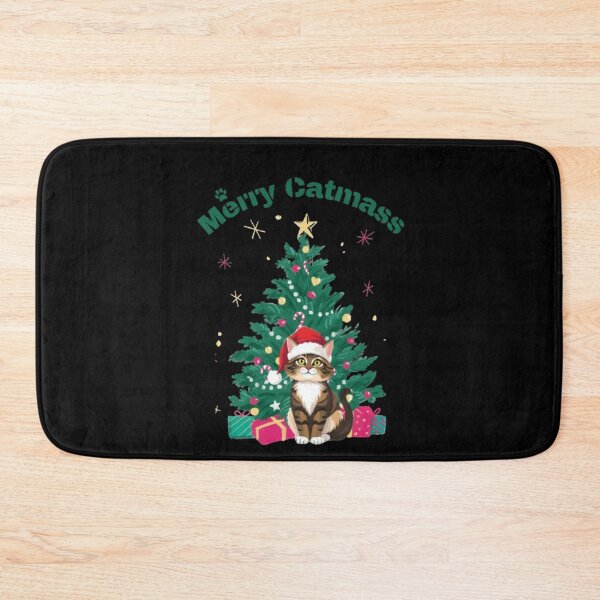 Item preview, Merry Catmass  Cute Chrismass Cat design designed and sold by Rusifero.