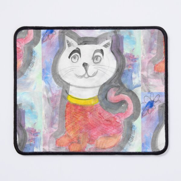 Item preview, Cat in red&yellow - 3 designed and sold by walterfest.