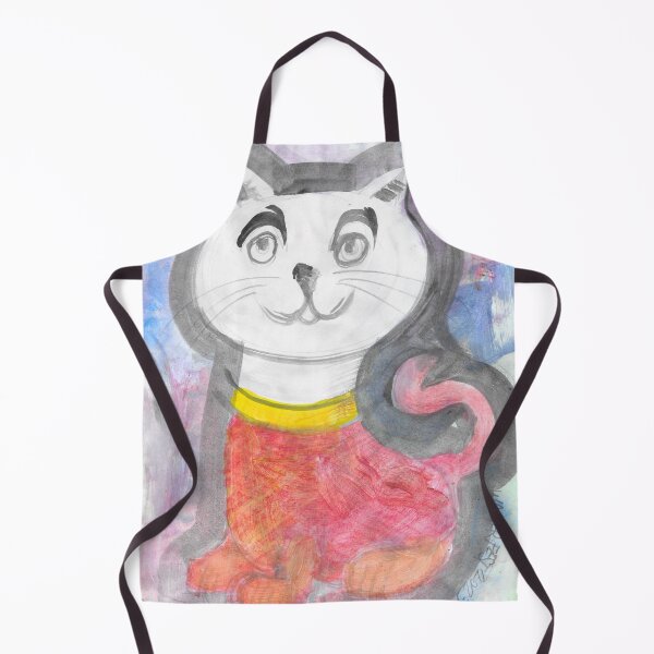 Item preview, Cat in red&yellow - 3 designed and sold by walterfest.