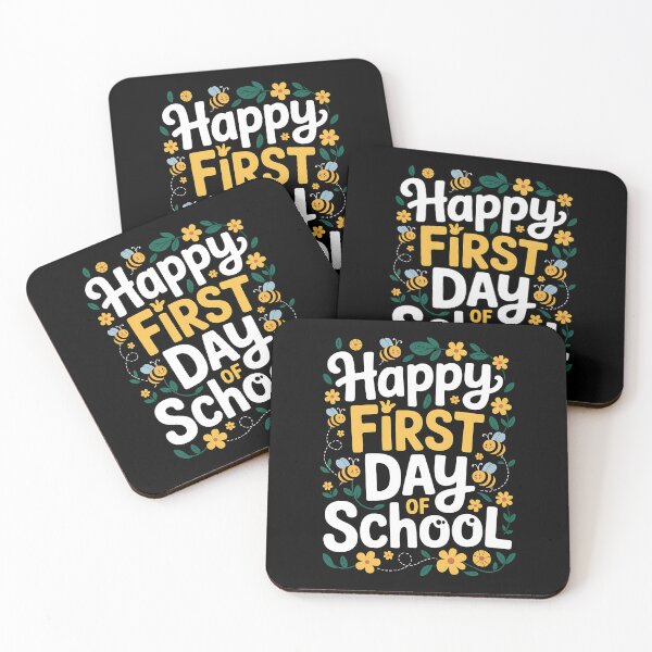 Item preview, Happy First Day Bees Teachers Students Back to School Funny designed and sold by BakeryDozen.