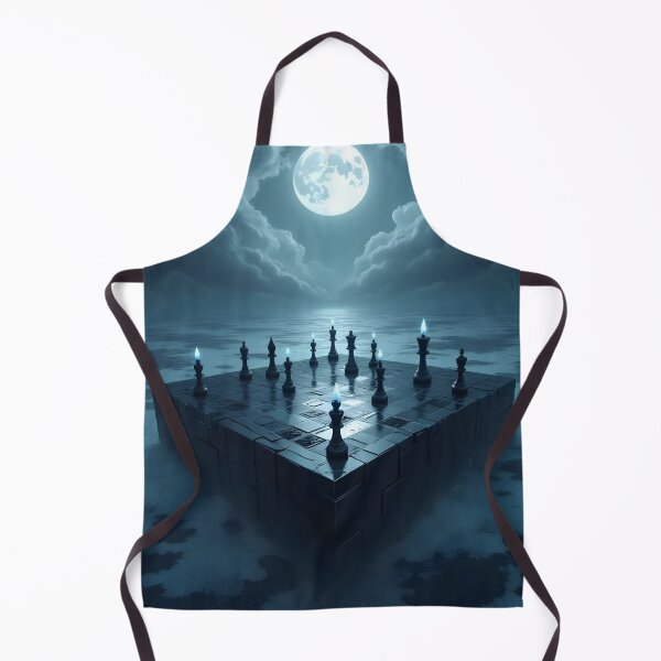 Item preview, Midnight Chessboard on a Floating Monolith designed and sold by oanaunciuleanu.