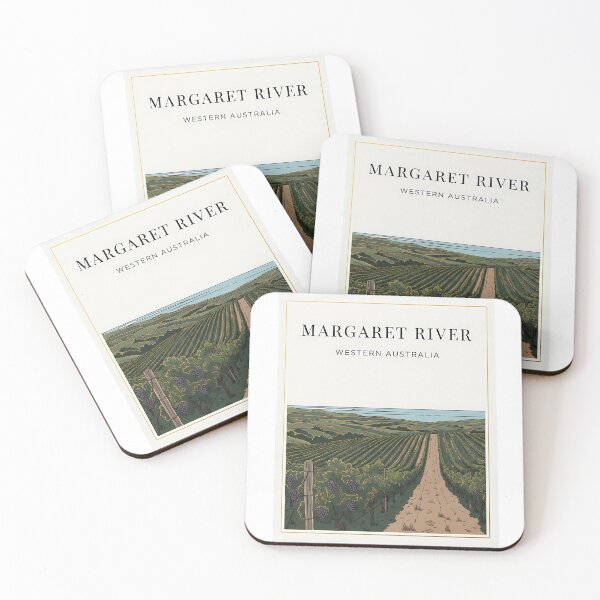 Item preview, Margaret River Wine Region: A Chic and Minimalist Gold Foil Design designed and sold by Digital Dreams Arts.