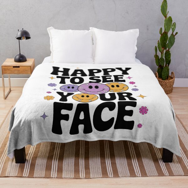 Item preview, Happy To See Your Face Funny Back To School Teacher designed and sold by BakeryDozen.