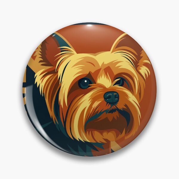 Item preview, Cute Yorkie Retro Portrait designed and sold by AntiqueImages.