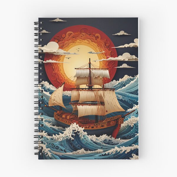 Item preview, Ultra-Detailed Paper Quilling Lighthouse on Rocky Cliffs | Ocean Waves & Full Moon 3D Art designed and sold by ColorSplash123.