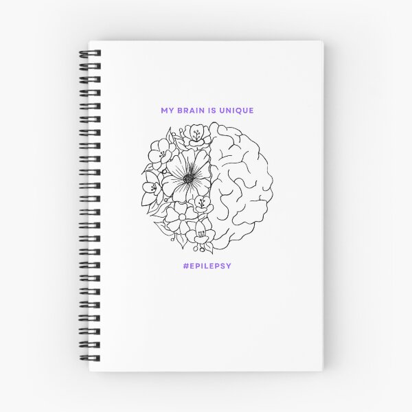 Item preview, Unique Brain #epilepsy (black) designed and sold by EternalRoots.