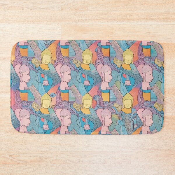 Item preview, Asian Oriental Buddhism Stylized Repeating Pattern Motif designed and sold by Digital-Davinci.