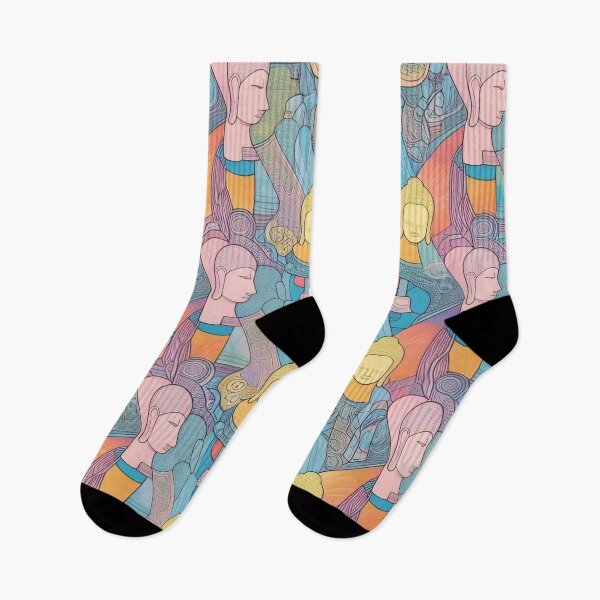 Item preview, Asian Oriental Buddhism Stylized Repeating Pattern Motif designed and sold by Digital-Davinci.