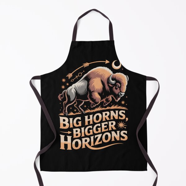 Item preview, Modern Mystics Buffalo – Big Horns, Bigger Horizons Spirit Animal Design designed and sold by LaLi-Designs.