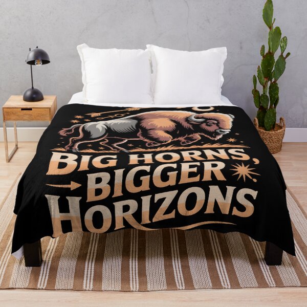 Item preview, Modern Mystics Buffalo – Big Horns, Bigger Horizons Spirit Animal Design designed and sold by LaLi-Designs.