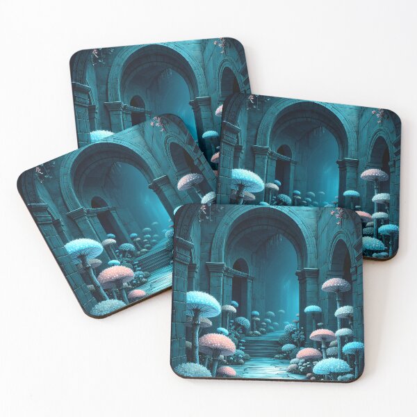 Item preview, Enchanted Fungal Sanctuary designed and sold by oanaunciuleanu.